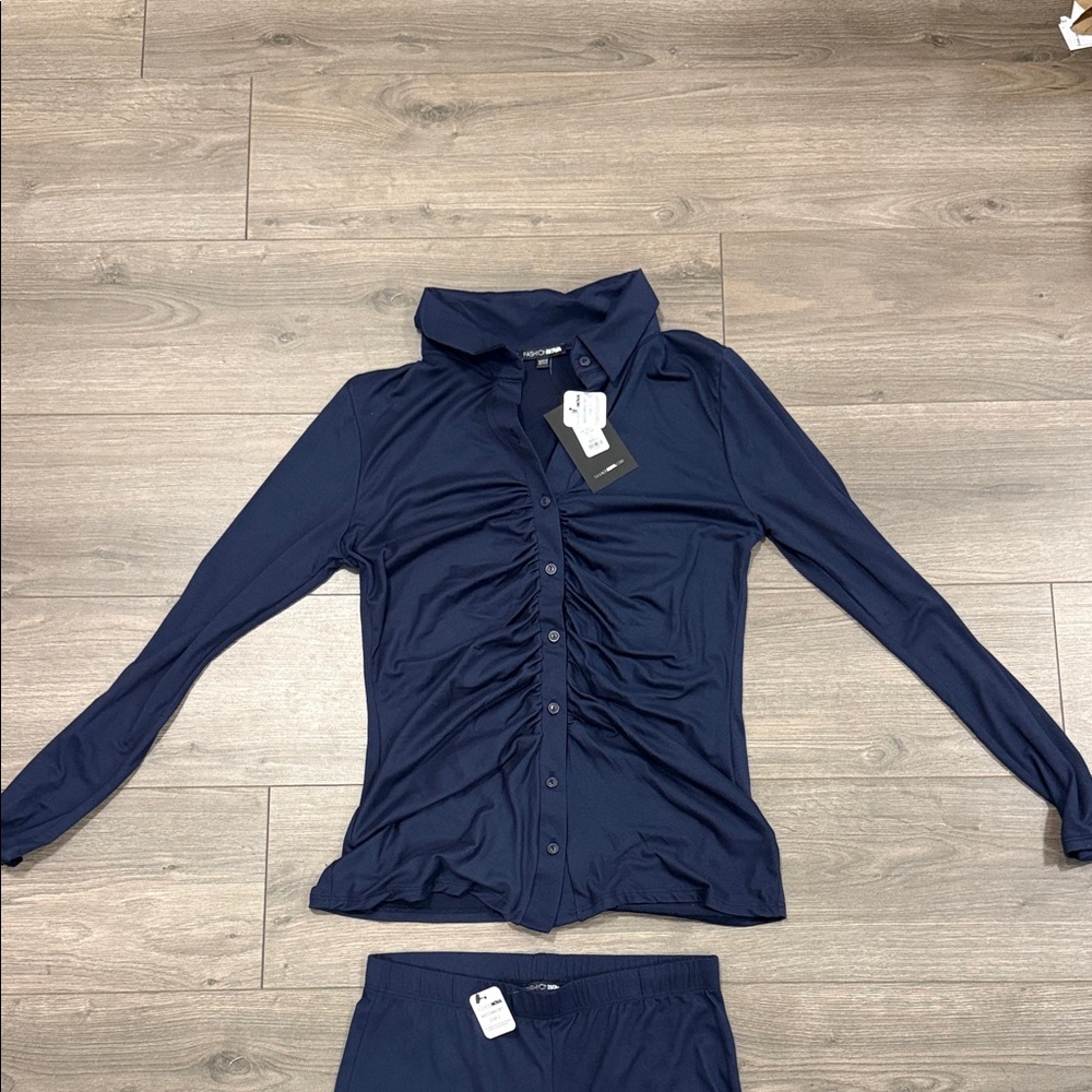 Fashion Nova Navy Jumpsuit